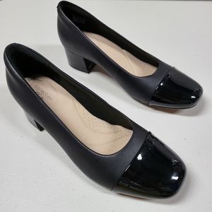 Black Pump Shoes Collection by Clarks Marilyn Sara Womens size 9 M